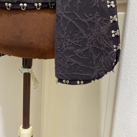 Alberto Makali Designer Brown Jacket Size 6 - Picture 5 of 8